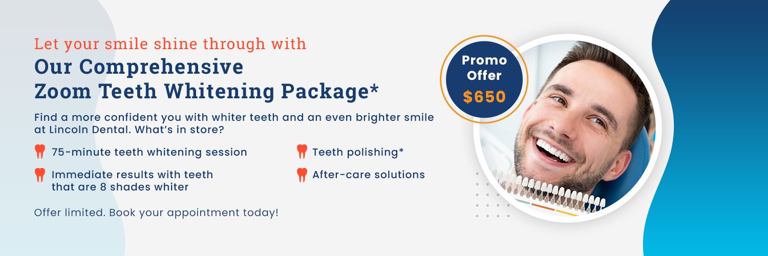 zoom teeth whitening package